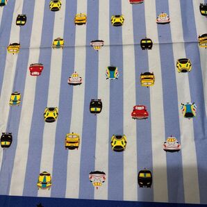 新幹線 プラレール 布 生地 ハギレ