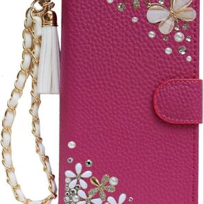「kaupili」Galaxy S24 SC-51E docomo au専用 ケース 鏡/ミラー付き カード収納 スタンド機能