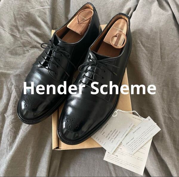 Hender Scheme ドレスシューズ 希少size7 箱 タグ付き ◯ エンダースキーマ 革靴