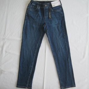 ★新品 2017年 UNIQLO ユニクロ BOYS ウルトラストレッチ デニムイージーパンツ 130 伸縮性バツグンのストレッチ素材 KIDS キッズ 子供服★