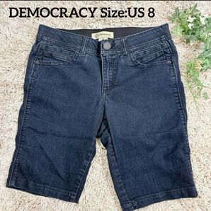 ★139 ジーンズ デニム ショートパンツ レディース ボトムス DEMOCRACY デモクラシー ハーフパンツ 8サイズ L