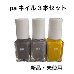pa ネイル カラー プレミアム 3本セット