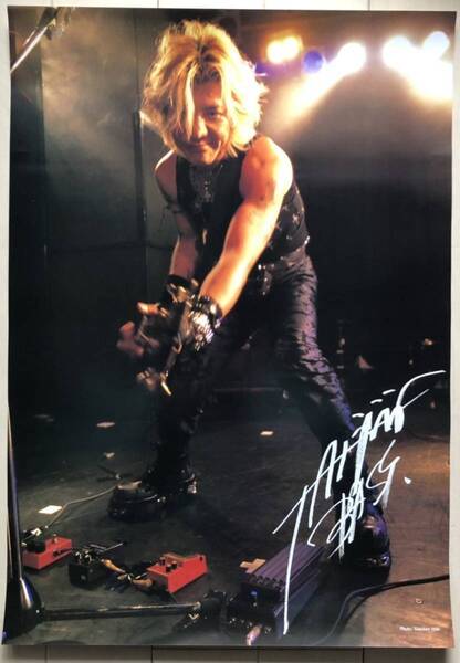 沢田泰司(TAIJI) ポスター 2000年頃 A3サイズ X Japan , LOUDNESS , D.T.R , Cloud Nine , 音風 , TAIJI with HEAVEN'S , TSP