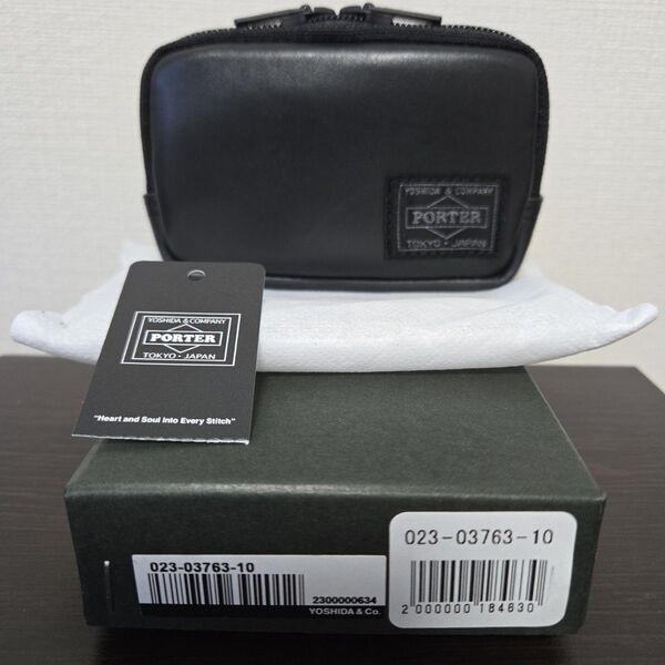 【新品未使用】PORTER コインケース ブラック 023-03763-10
