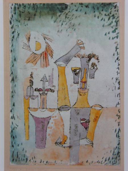 Paul Klee, Forgeron, Tiré du livre d'art extrêmement rare, Nouveau cadre inclus, l'IAFA, Peinture, Peinture à l'huile, Peinture abstraite