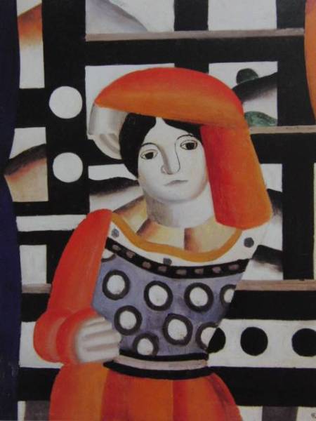 Fernand Léger, UNE FEMME DEVANT LE PAYSAGE, Versión extranjera súper rara razonada, Nuevo con marco, iafa, cuadro, pintura al óleo, retrato