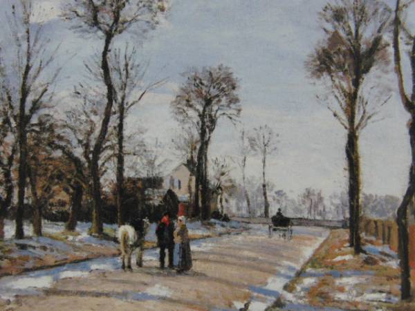 Camille Pissarro, ROUTE, 海外版超希少レゾネ, 新品額付, iafa, 絵画, 油彩, 自然, 風景画