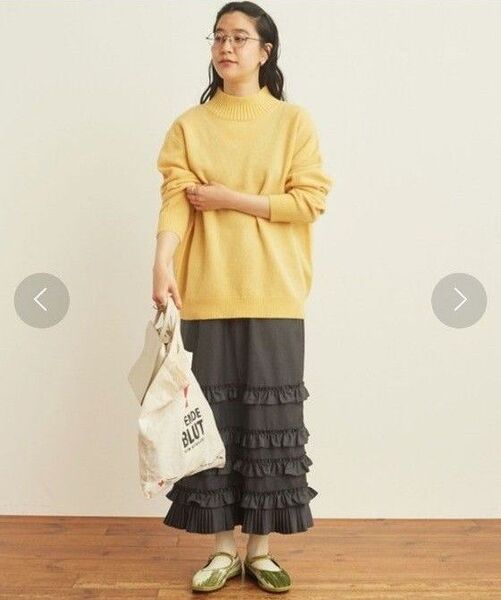 fig London daily wool big pullover egg