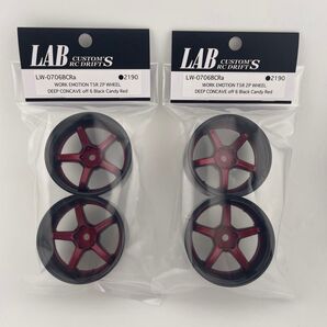 LW-0706BCRa ×2 T5R off6 Black Candy Red 新品