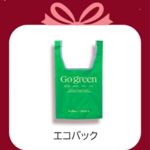 【新品未使用★未開封】ドクターエルシア グリーンカラーナイロンエコバッグ