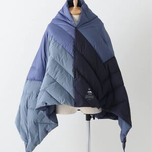 【Y(dot)BY NORDISK】LIGHT DOWN MULTI KILT BLANMET PONCHO ダウン ポンチョ ブランケット キャンプ フェス