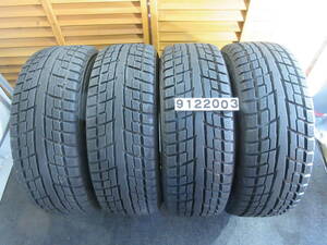 Y2418 ②買得品4本★冬スタッドレスタイヤ★溝あり★225/60R17インチ99Q YOKOHAMA GEOLANDAR I/T-S ★アルファード ヴェルファイア 