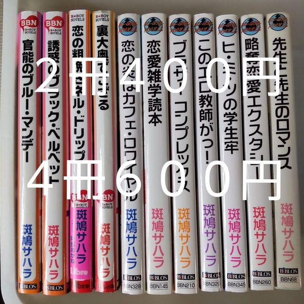 【BL小説:新書】斑鳩サハラ