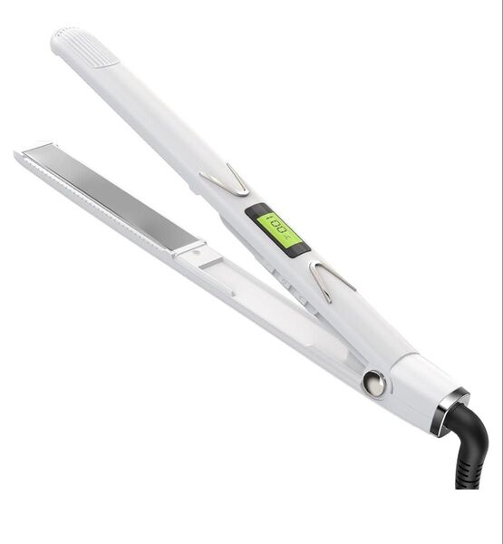値下げ*2WAY ストレート カール両用 ヘアーアイロン Tkolio 23mm ホワイト 新品未使用品