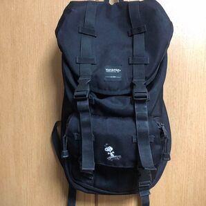 ヤックパック スヌーピー 黒 リュック