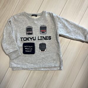 【複数回使用】HUNGRY HEART 東急 トレーナー 100cm