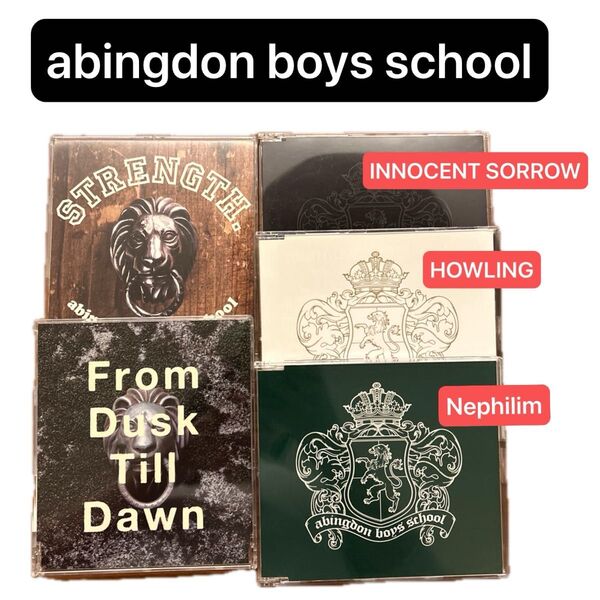 abingdon boys school シングル5枚
