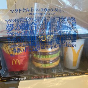 マクドナルド エヴァンゲリオン バリューセット フィギュア