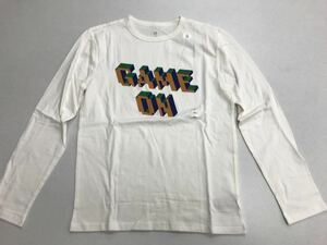 ■ＧＡＰ■新品■160■ギャップ■白■ロンＴ■かっこいいデザイン■2-1