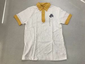 #GAP# new goods #150# Gap # white . yellow # polo-shirt # T-shirt. sama . cloth #. - GAP Logo. embroidery #2-2
