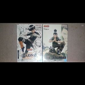 NARUTO ナルト BANPRESTO FIGURE COLOSSEUM 造形忍界大戦 ロック・リー/奈良シカマル 2体セット
