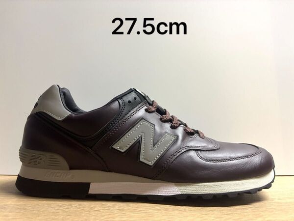 未使用 Made in UK 27.5cm D ニューバランス OU576BKS ブラウン new balance