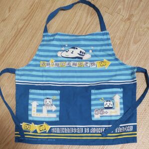 〜4歳 サンリオ SHINKANSEN エプロン
