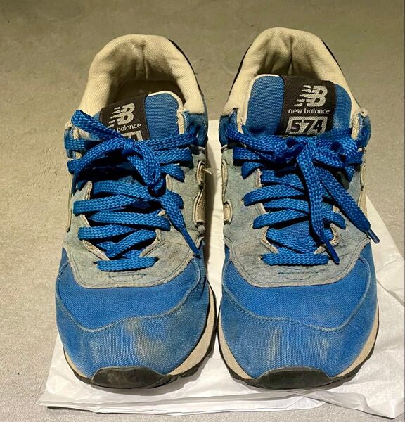 【中古品】 NEW BALANCE ニューバランス ML574PCB ブルー