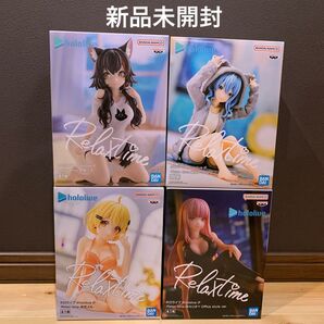 Relax time フィギュア 星街すいせい 大神ミオ 夜空メル 森カリオペ