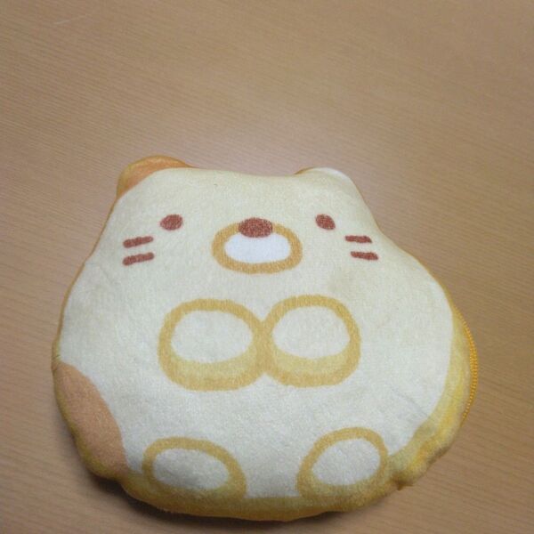 すみっコぐらし ぬいぐるみポーチ ねこパン ポーチ マスコット すみっこ