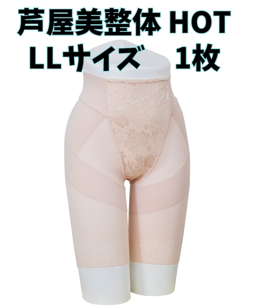 芦屋美整体 骨盤スリムショーツ HOT ベージュ LLサイズ 補正下着