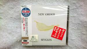 ニュー・オーダー　シングルズ 完全限定盤 2CD オリジナル20Pブックレット付 ボーナストラック収録