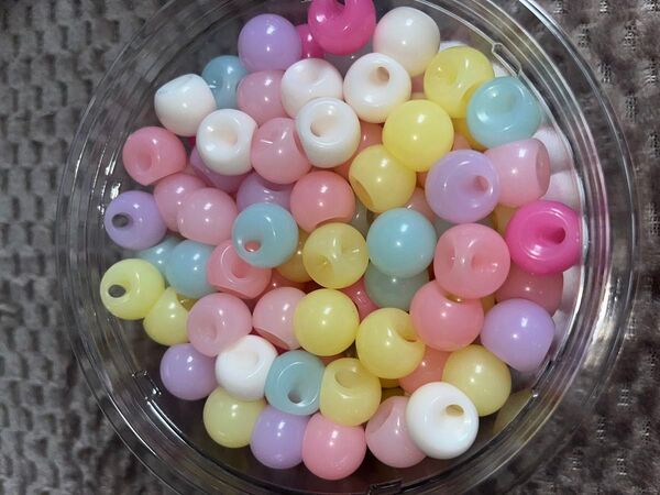 ☆マカロンカラーのすずまるビーズ☆