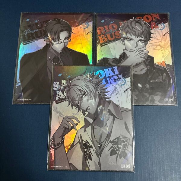 MAD TRIGGER CREW ヨコハマ ヒプマイ ヒプノシスマイク ホログラム色紙 碧棺左馬刻 入間銃兎 毒島メイソン理鶯