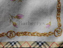 Burberrys　★　バーバリー　★　ハンカチ　★　中古_画像7