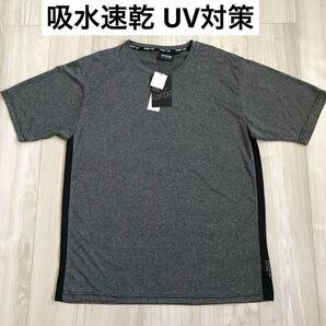 カラー19 ブラック ケイパ メンズ Tシャツ 吸水速乾