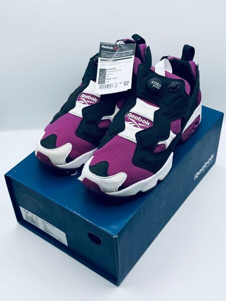Reebokインスタポンプフューリー OG BRAZEN BERRY/BLACK/WHITE USA9.5