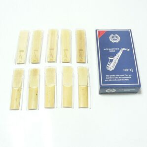 アルトサックス用リード・2 1/2・10枚入 ・新品
