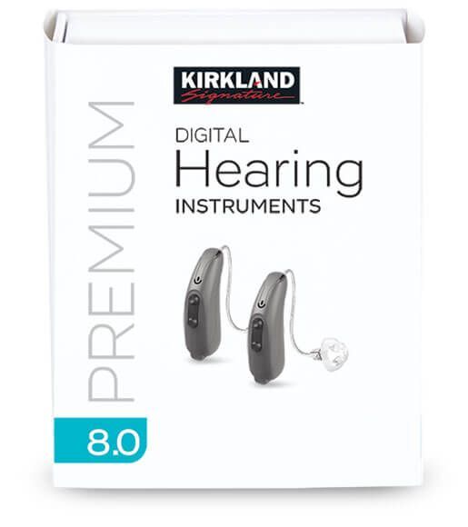 元値40万円以上 Kirkland Signature デジタル補聴器 8.0