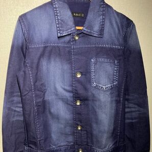 【未使用】TETE HOMME PLAG・デニムジャケット・ブルー・サイズ6