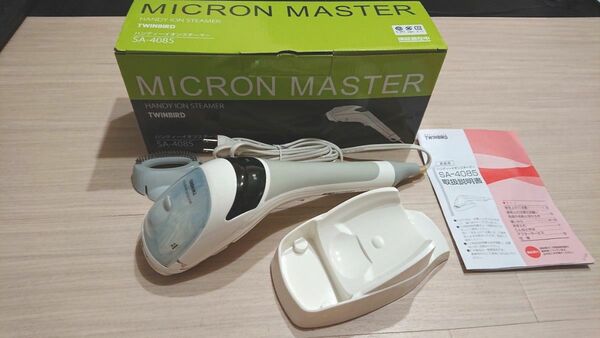ツインバード TWINBIRD ハンディーイオンスチーマー MICRONMASTER