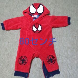 スパイダーマン カバーオール 80センチ