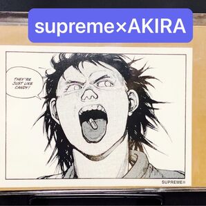 supremeステッカー supreme × AKIRA