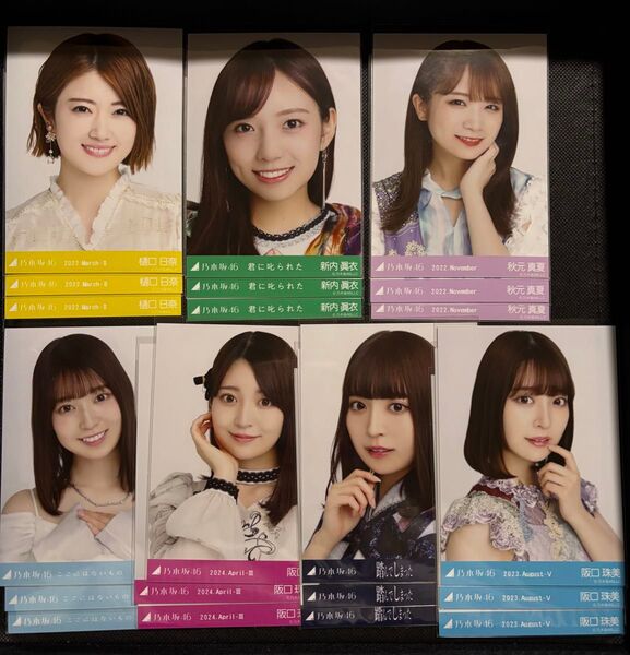 乃木坂46 生写真 卒業生 まとめ売り