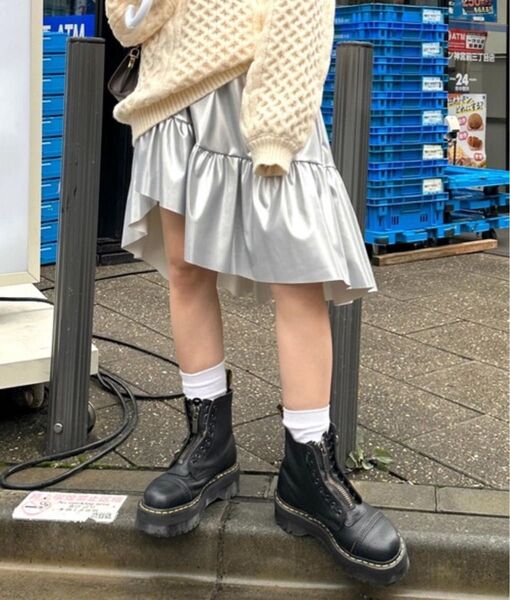 【alley】イレギュラーヘムギャザースカート