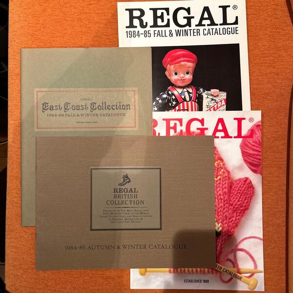 昭和 REGAL1984-85 シューズカタログ 4冊セット