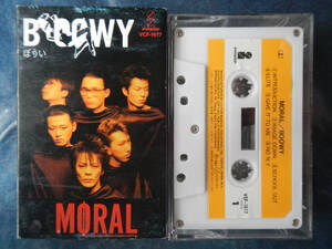 【CT】BOOWY(VCF1617ビクター音産1985年ぼうい表記/モラル/MORAL/ORIGINAL PRESS)