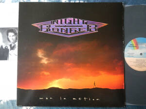 【LP】NIGHT RANGER(MCA6238米国MCA1988年初回MAN IN MOTIONナイトレンジャー)