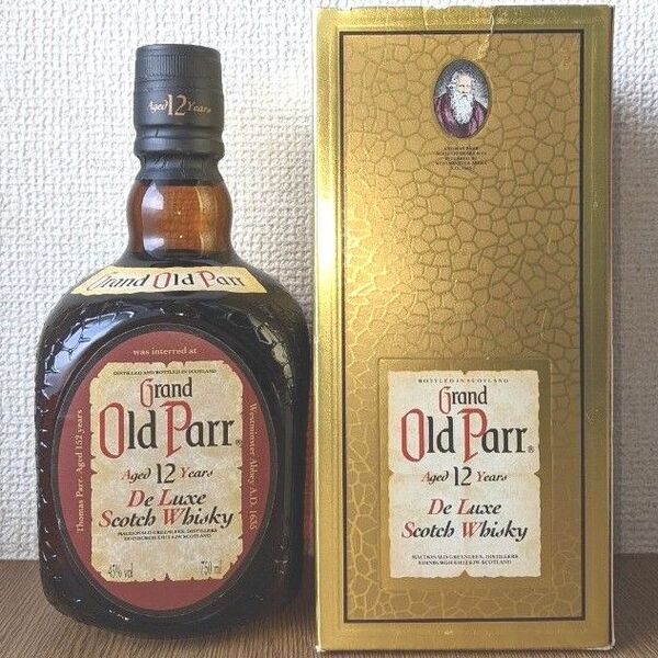 オールドパー デラックス 12年 750ml43% 古酒未開栓 箱あり