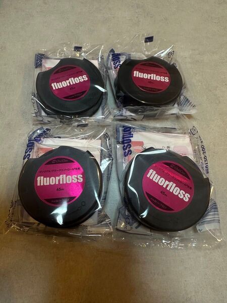 フロアフロス 45m 4個 fluorfloss